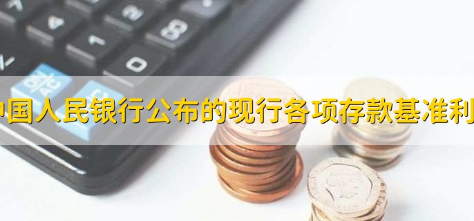 中国人民银行公布的现行各项存款基准利率