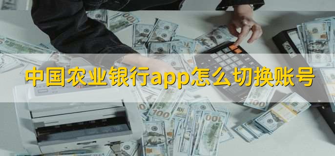 中国农业银行app怎么切换账号