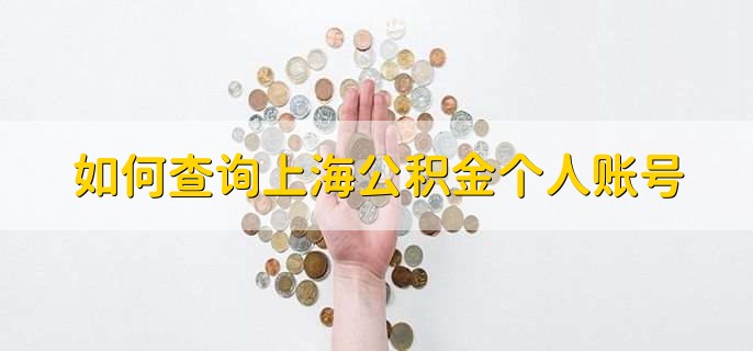 如何查询上海公积金个人账号