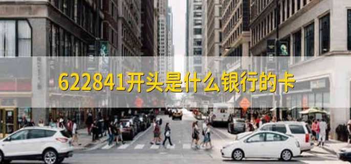 622841開頭是什么銀行的卡