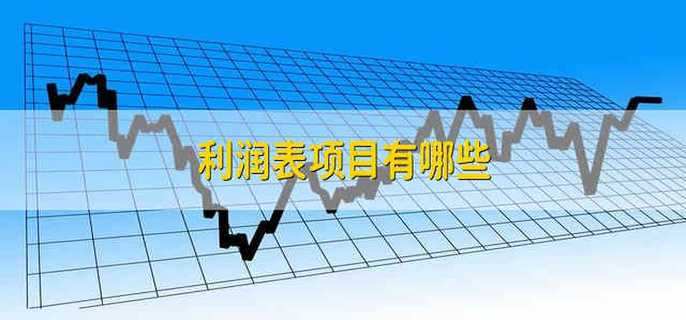 利潤(rùn)表項(xiàng)目有哪些