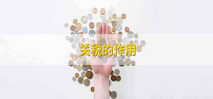 關(guān)稅的作用