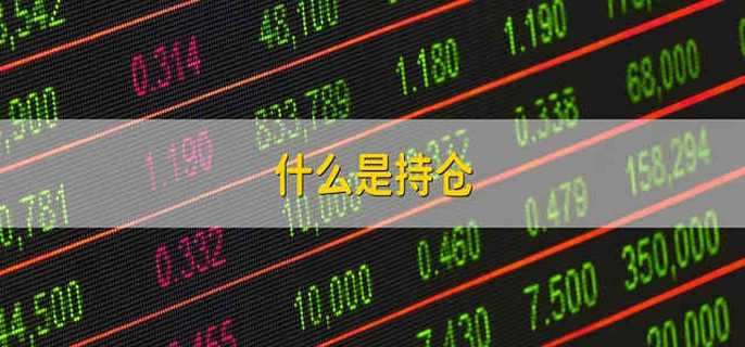 什么是持倉