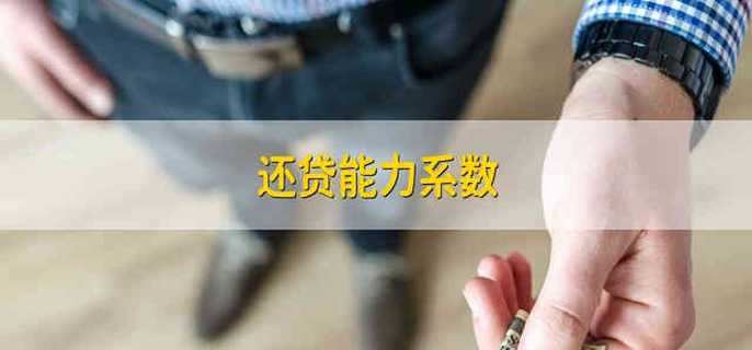 還貸能力系數(shù)