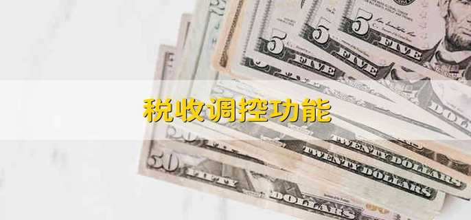 税收调控功能