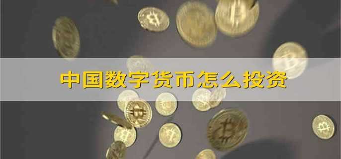 中国数字货币怎么投资