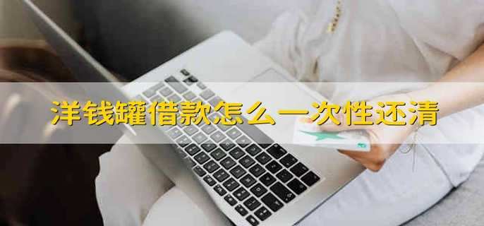洋錢(qián)罐借款怎么一次性還清