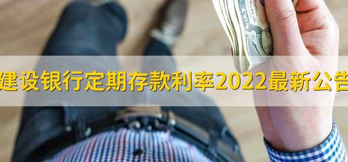 建设银行定期存款利率2022最新公告，有以下3种