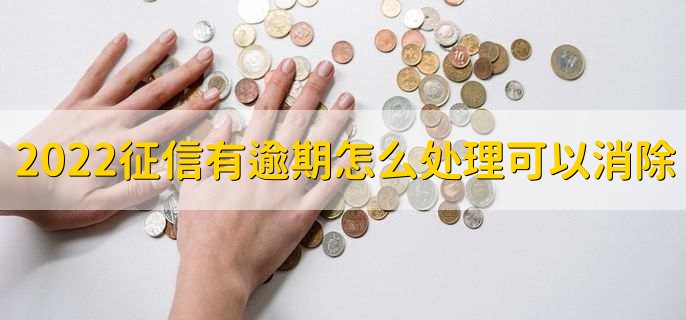 2022年征信有逾期怎么处理可以消除，有以下两种方法