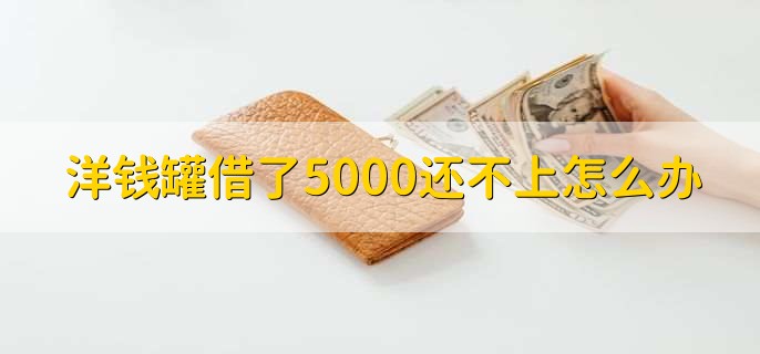 洋錢罐借了5000還不上怎么辦