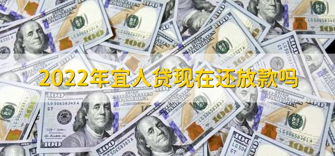 2022年宜人贷现在还放款吗，不放款