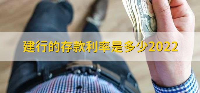 建行的存款利率是多少2022，分以下六点