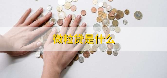 微粒貸是什么