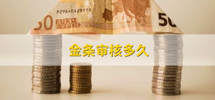 金條審核多久