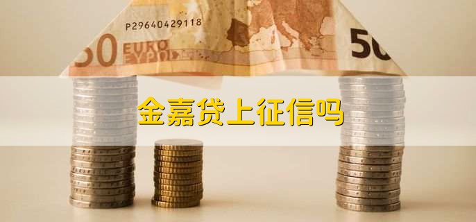 金嘉贷上征信吗