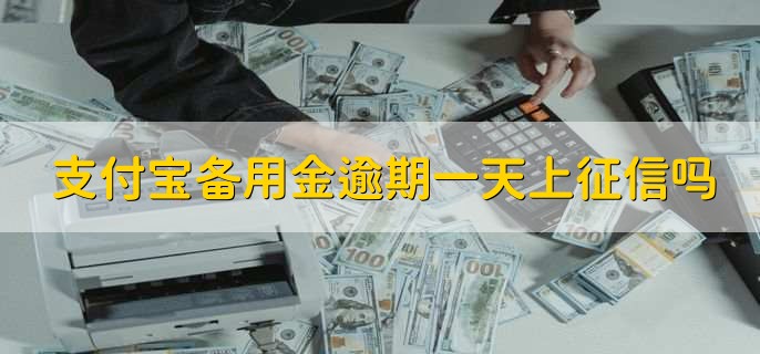 支付宝备用金逾期一天上征信吗，不上征信