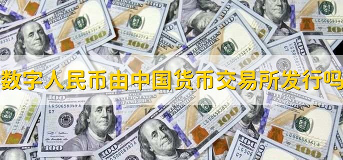 数字人民币由中国货币交易所发行吗