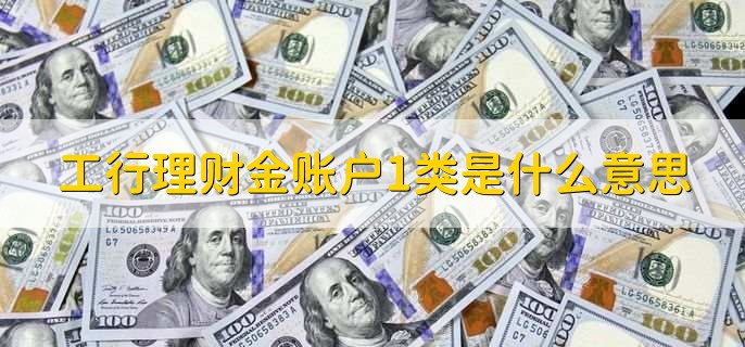 工行理财金账户1类是什么意思，没有资金限制的银行卡账户