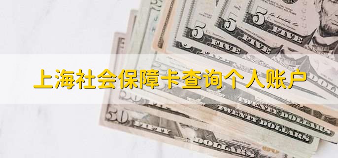 上海社会保障卡查询个人账户