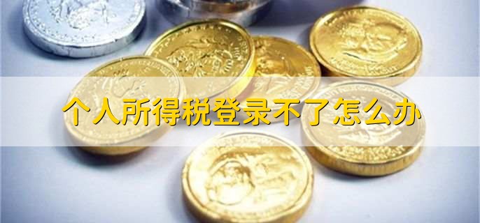 個人所得稅登錄不了怎么辦