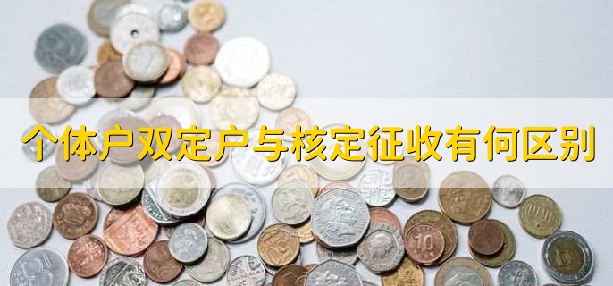 个体户双定户与核定征收有何区别，有以下2点