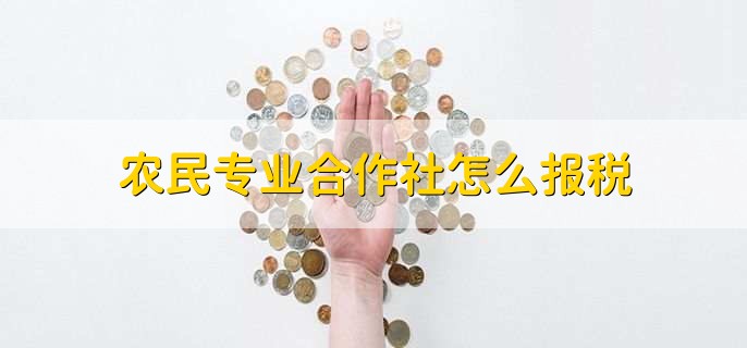 农民专业合作社怎么报税，有以下五点