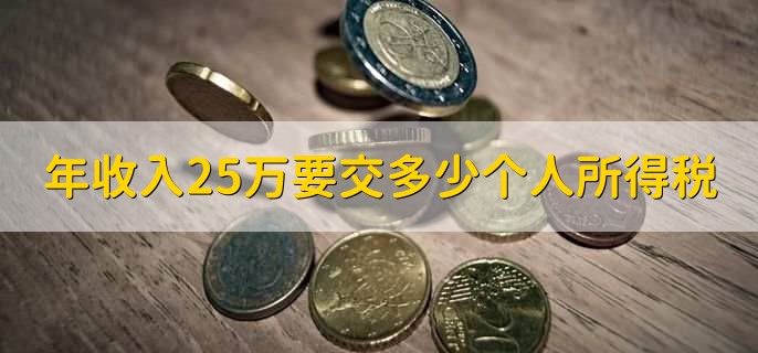 年收入25万要交多少个人所得税，有以下三步