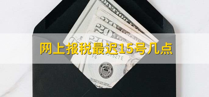 网上报税最迟15号几点