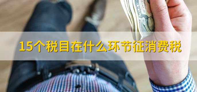 15个税目在什么环节征消费税，有以下四点