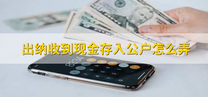 出纳收到现金存入公户怎么弄，有以下七步