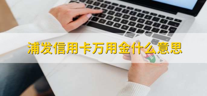 浦发信用卡万用金什么意思，浦发信用卡万用金如何申请