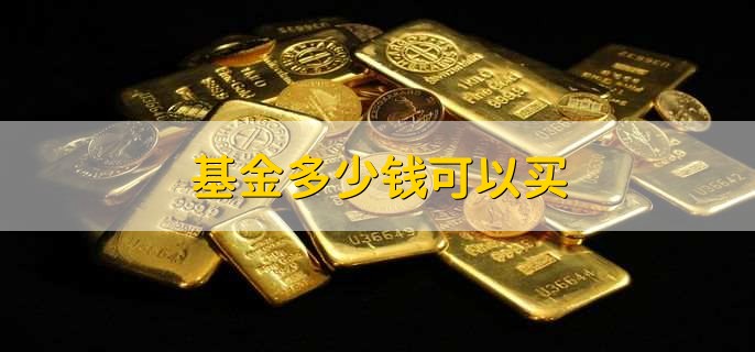 基金多少錢可以買
