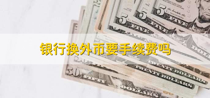 银行换外币要手续费吗