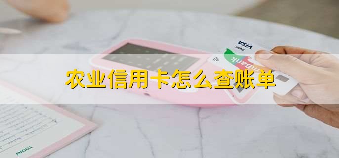 農(nóng)業(yè)信用卡怎么查賬單